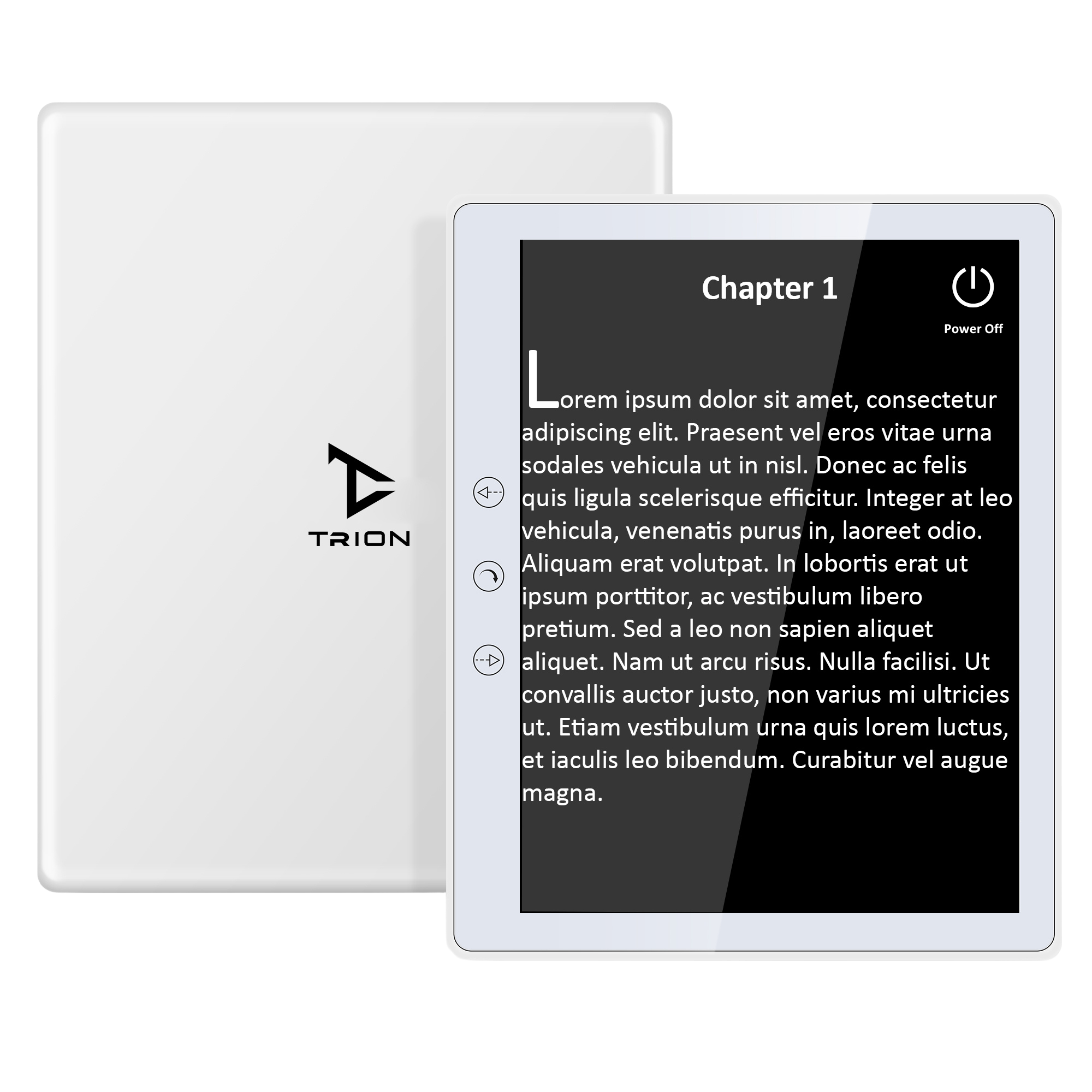 Trion Nex Ebook-Reader - 6" E-Ink Touchscreen, Quad-Core, 32GB Storage, Android 8.1 - White ( Refurbished Grade - A ) Trion