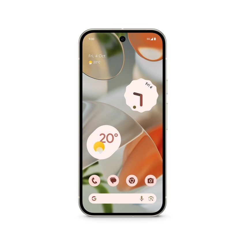 Google Pixel 9 5G Smartphone (12GB/128GB, Porcelain) - Brand New