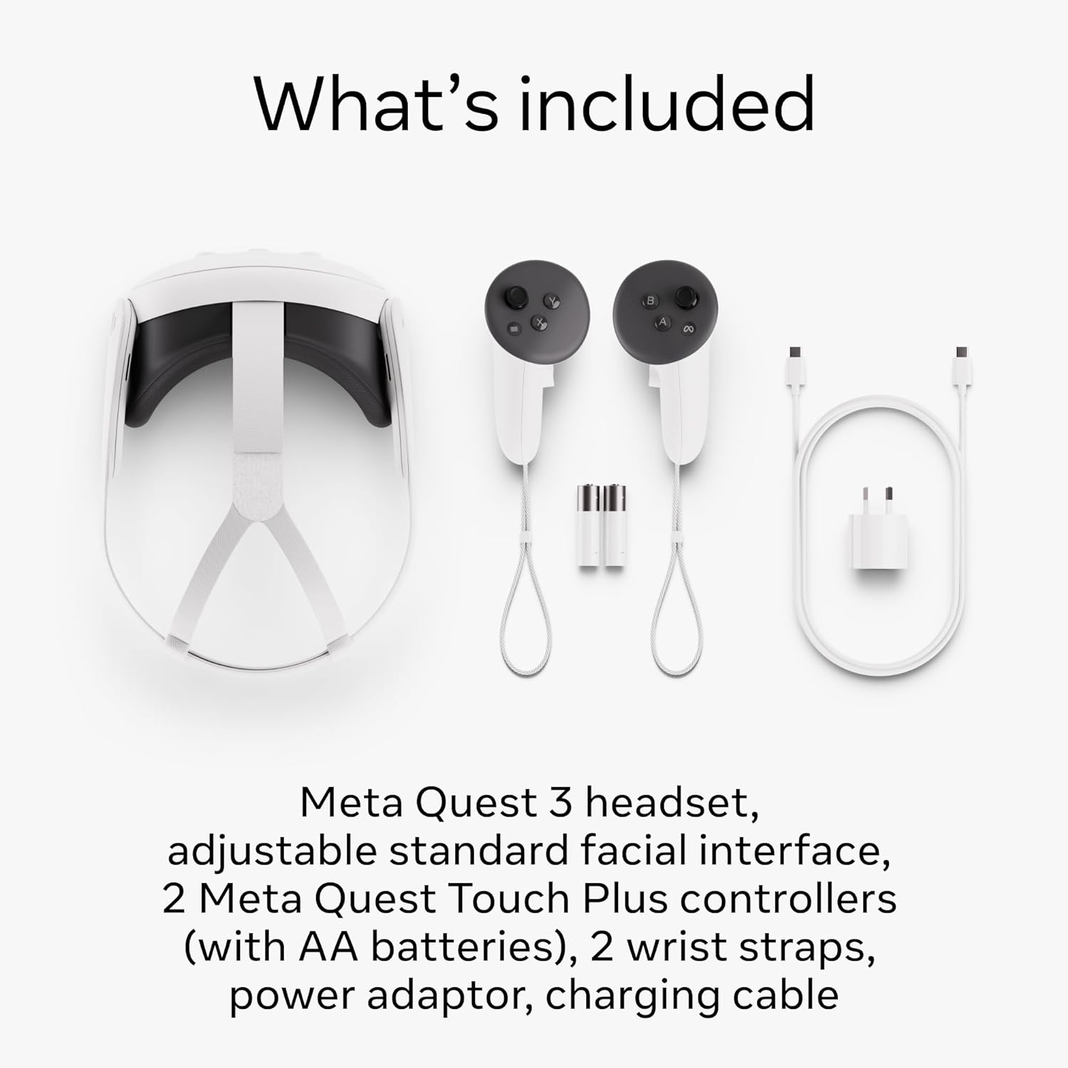 Meta Quest 3 512GB - Breakthrough Mixed Reality Headset with Batman: Arkham Shadow ( Open Never Used ) Meta
