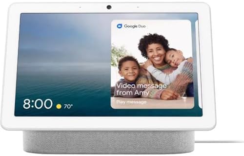 Google Nest Hub Max Smart Display - Chalk - (AU version)
