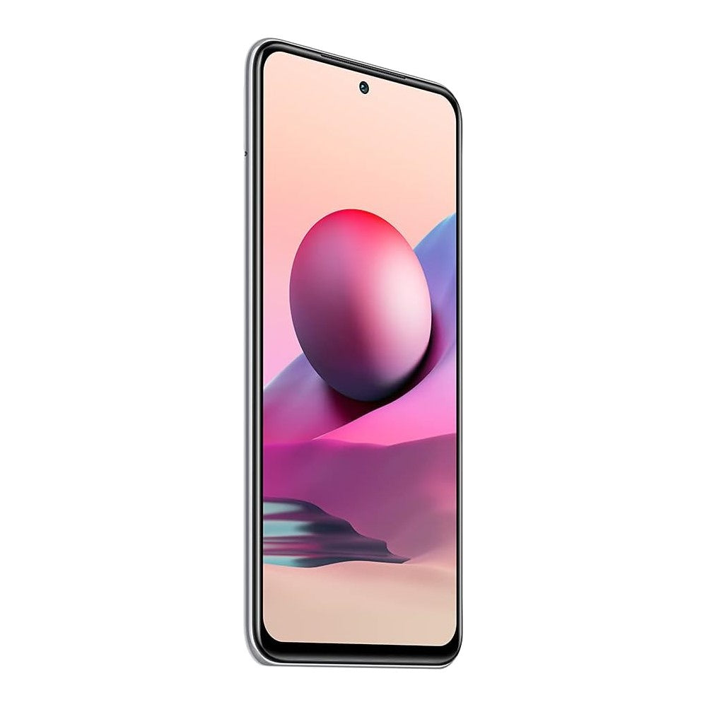 Xiaomi Redmi Note 10S 4G Smartphone (6GB/128GB, Pebble White) - Brand New