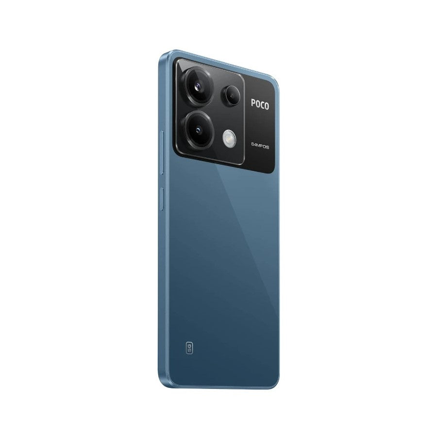 Xiaomi Poco X6 5G Smartphone (12GB/256GB, Blue) - Brand New
