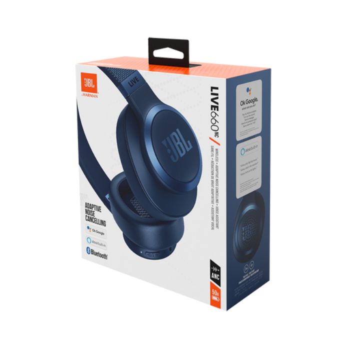 JBL Live 660NC – Wireless Over-Ear Noise-Cancelling Headphones - (Au Version) JBL