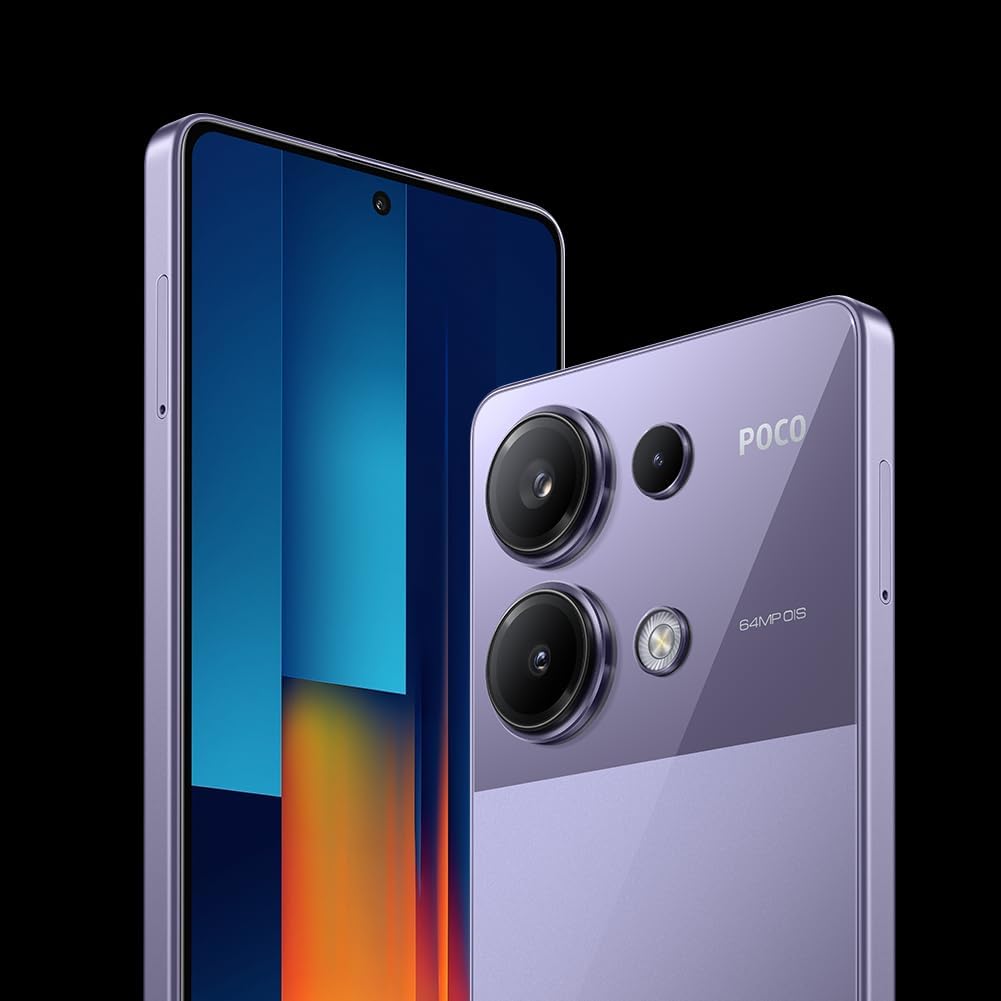 Xiaomi Poco M6 Pro Smartphone (8GB/256GB, Purple) - Brand New