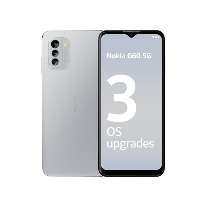 Nokia G60 5G 128GB Ice Grey (AU Version) - Good - Refurbished