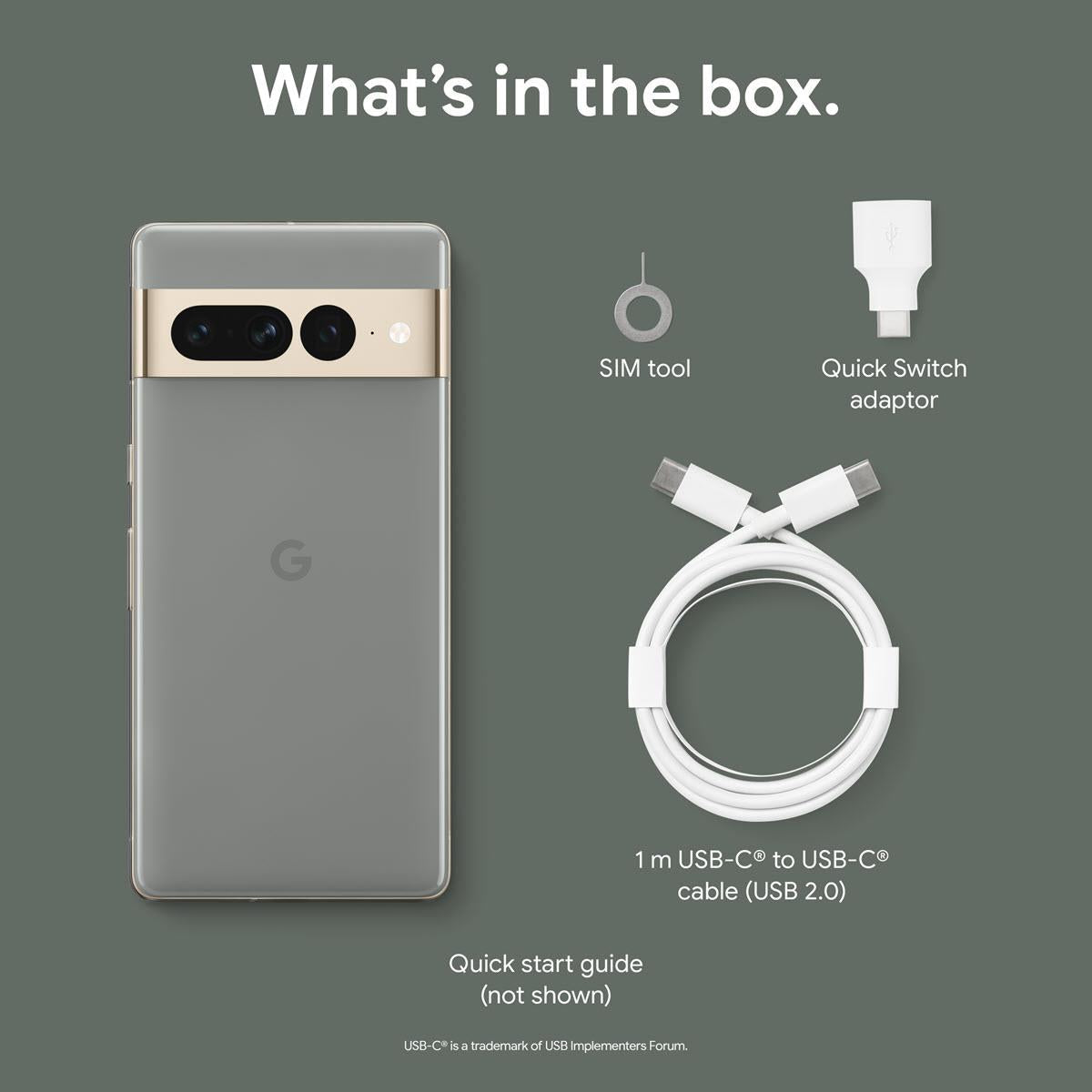 Google Pixel 7 Pro (12GB/512GB, Hazel) - Brand New