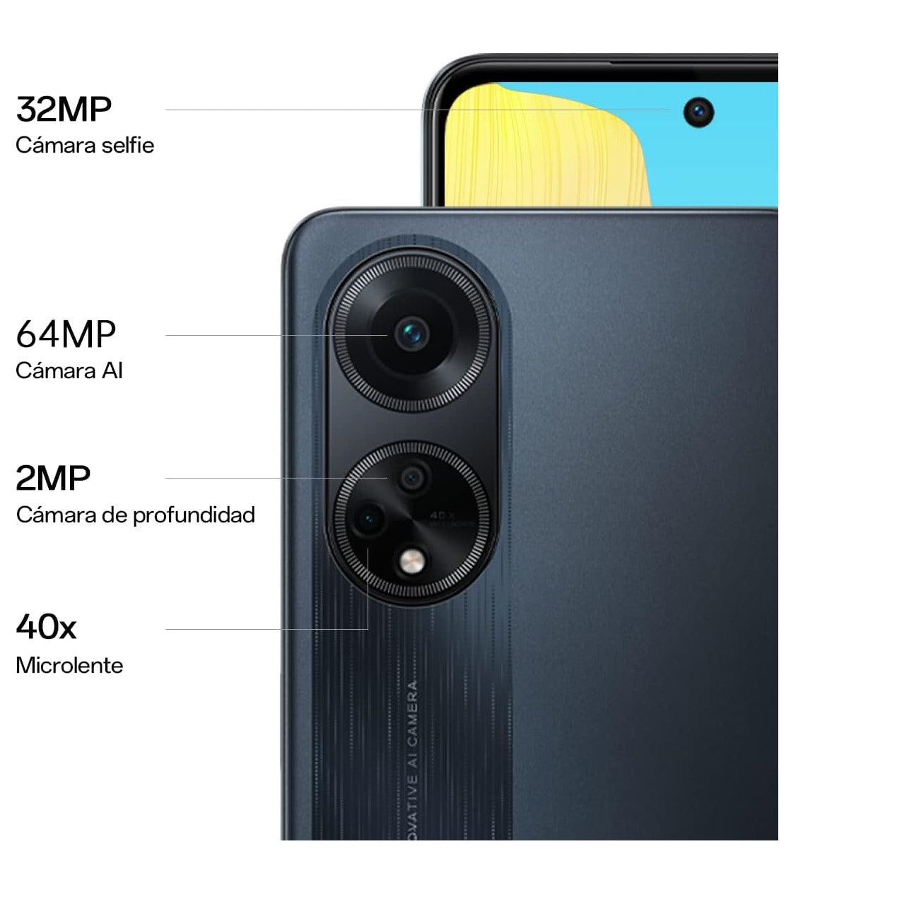 OPPO A98 5G Smartphone (8GB/256GB, Cool Black) - Brand New