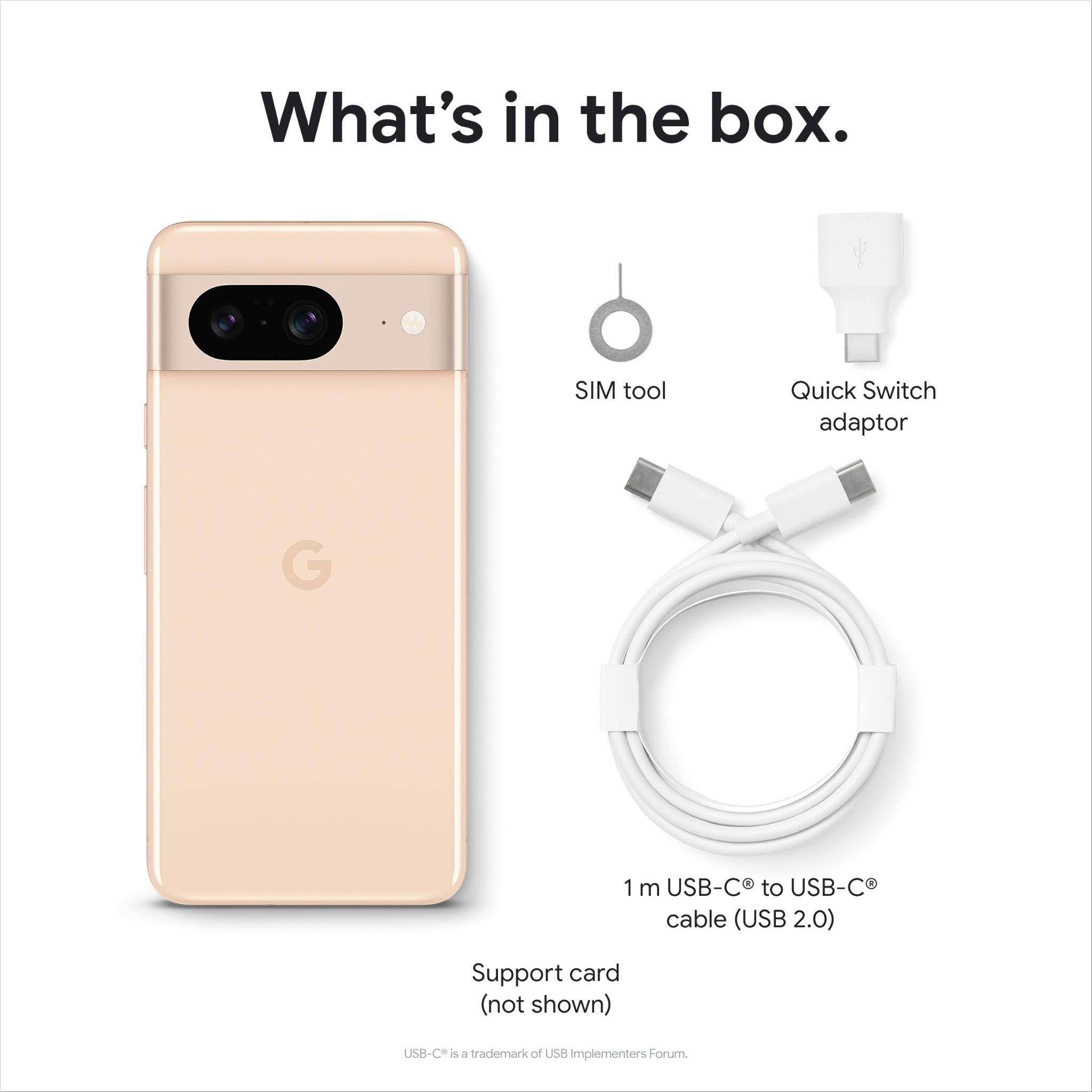 Google Pixel 8 (8GB/128GB, Rose) - Brand New