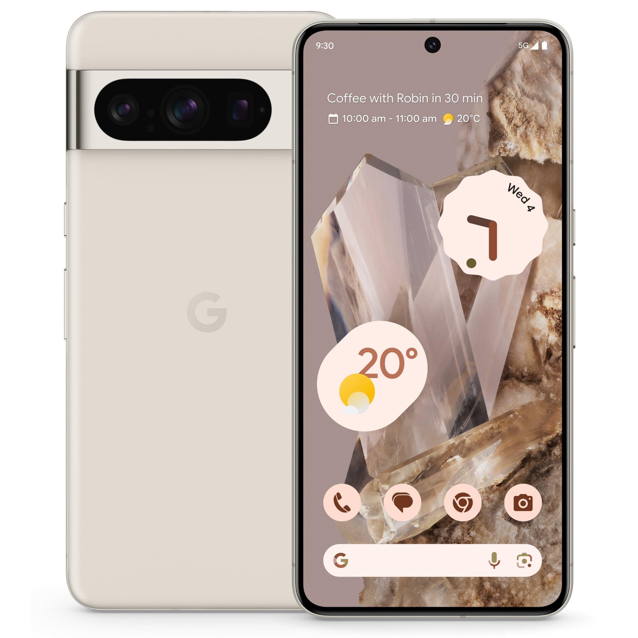 Google Pixel 8 Pro (12GB/512GB, Porcelain) - Brand New