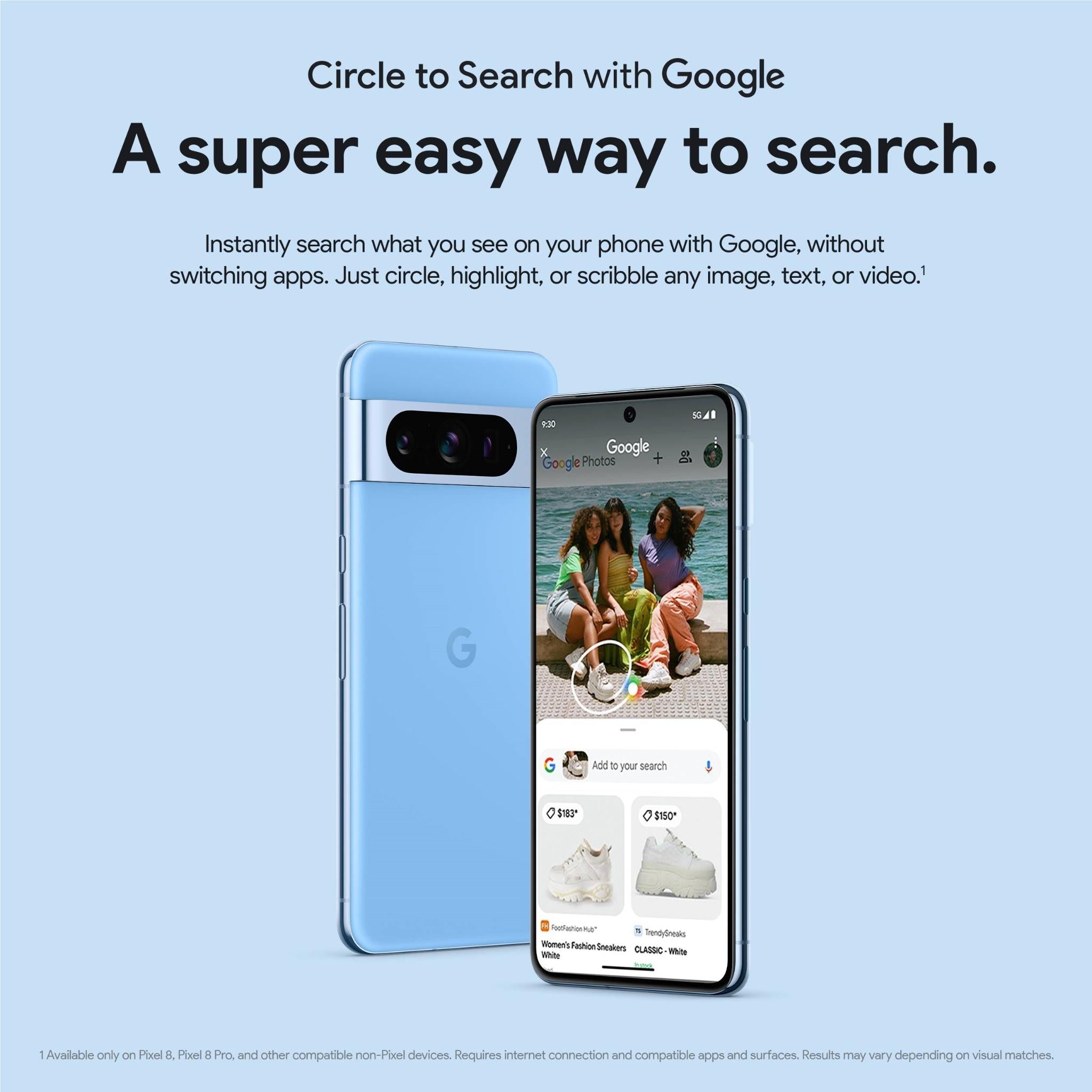 Google Pixel 8 Pro (12GB/512GB, Porcelain) - Brand New