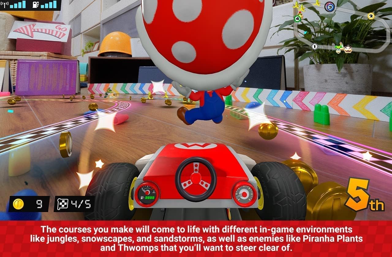 Nintendo Switch Mario Kart Live Home Circuit: Luigi Game Set - Box Damaged – Refurbished Nintendo