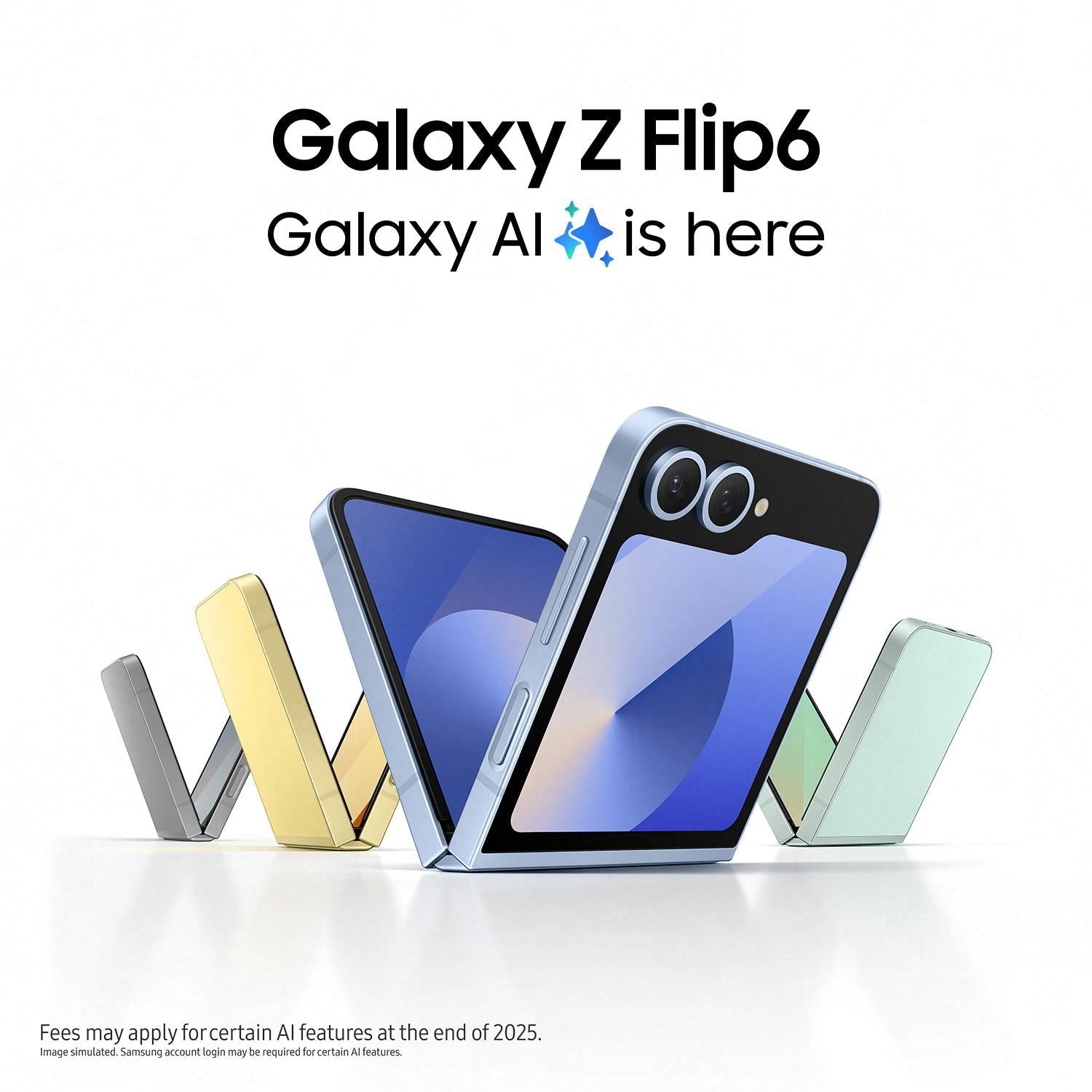 Samsung Galaxy SM-741B Z Flip 6 5G 256GB Yellow - (AU Version)