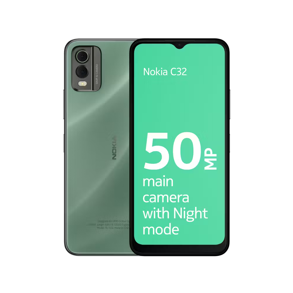 Nokia C32 64GB Green (AU Version) - Pristine - Refurbished (Copy) Nokia