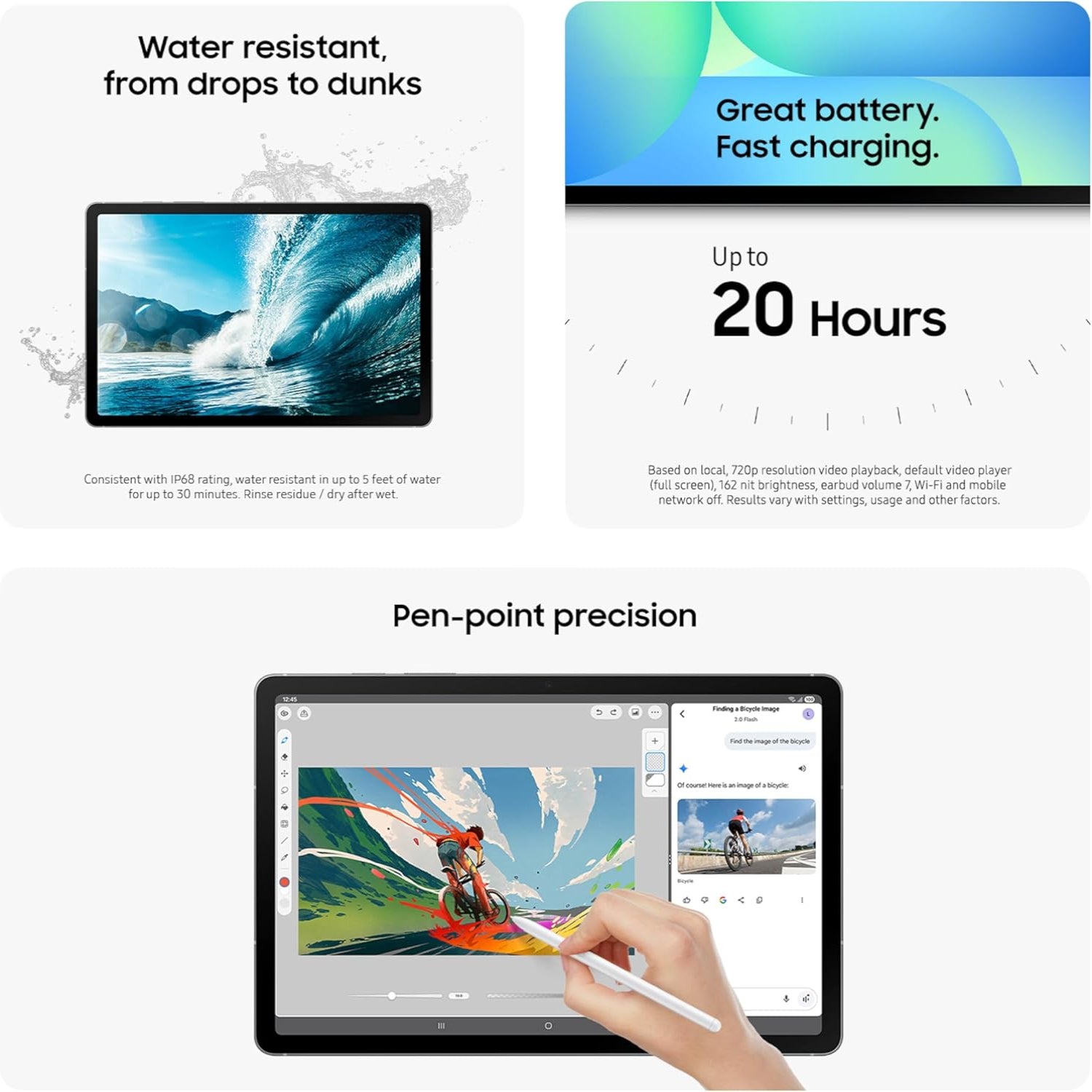 Samsung Galaxy Tab S10 FE 5G Android Tablet 128GB Grey (AU Version) - Pristine - Refurbished