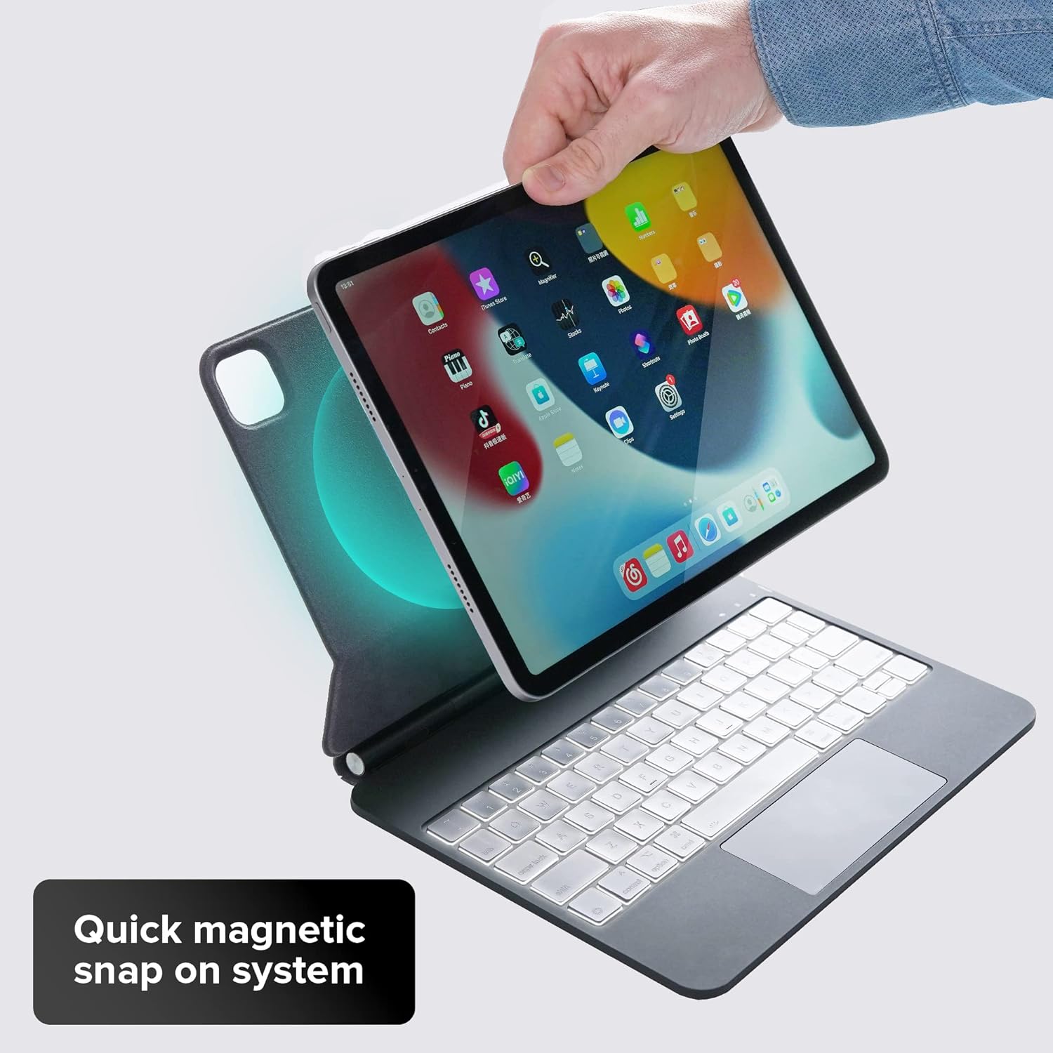 Apple Magic Keyboard for iPad Pro 13-inch (M4) – Black (AU Version) - Open Never Used Apple