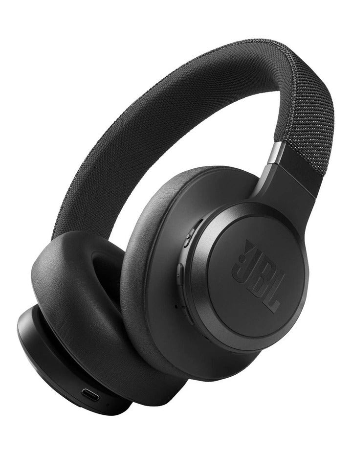 JBL Live 660 Wireless Bluetooth Over-Ear Noise-Cancelling Headphones – Black - (AU Version) JBL