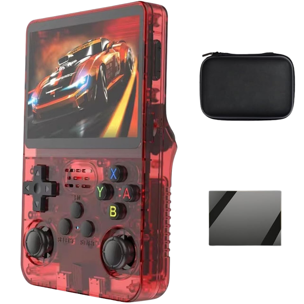 R36S 3.5-inch Handheld Retro Gaming Console - Portable, Open Source Linux System, Emulator Support
