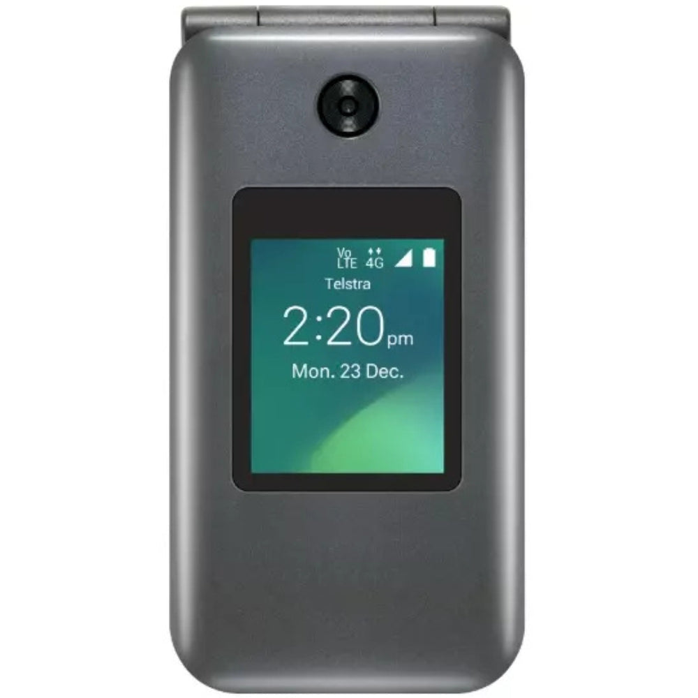 Telstra Flip 3 – 4G Seniors Flip Phone – Black - Excellent – Refurbished