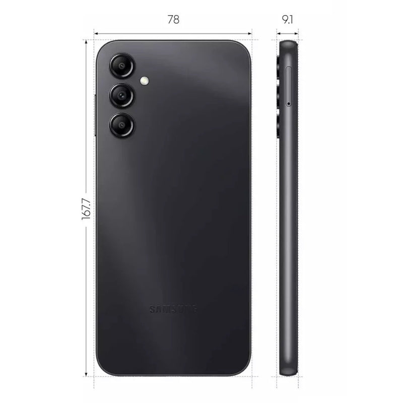 Samsung Galaxy A14 5G Smartphone – 4GB RAM, 128GB Storage, Black - (AU Version) SAMSUNG