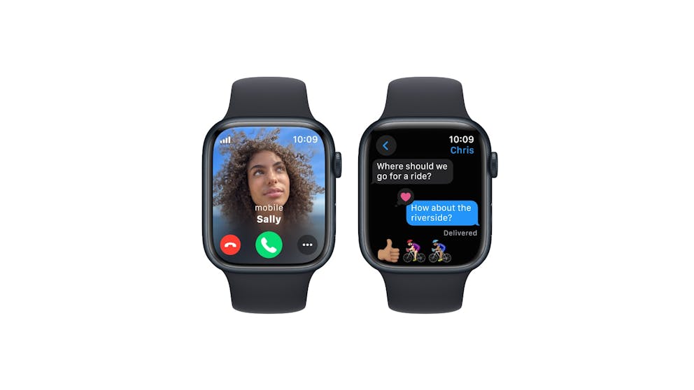 Apple Watch Series 9 45mm (GPS + Cellular) Midnight Aluminium Case with Midnight Sport Band (S/M) Opened Never Used (Copy) Apple