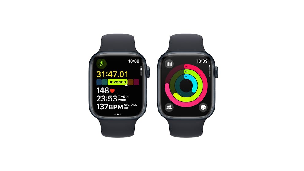 Apple Watch Series 9 45mm (GPS + Cellular) Midnight Aluminium Case with Midnight Sport Band (S/M) Opened Never Used (Copy) Apple
