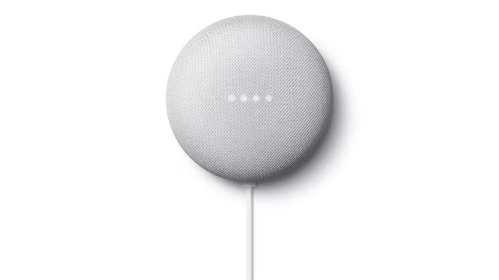 Google Nest Mini – Smart Speaker with Google Assistant – Chalk - Open Never Used - (AU Version)