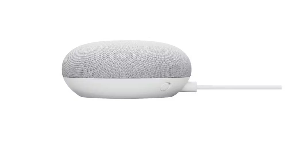 Google Nest Mini – Smart Speaker with Google Assistant – Chalk - Open Never Used - (AU Version)