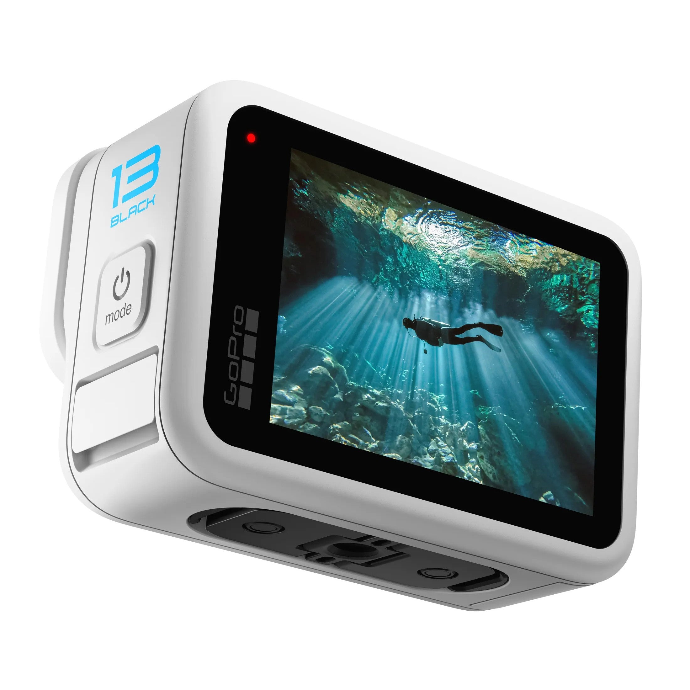 GoPro HERO13 Polar White - 5.3K60 Video, HyperSmooth 6.0, Waterproof Action Camera