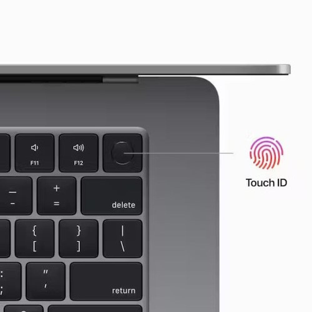 Apple MacBook Air 15-inch (M2, 8-Core CPU, 10-Core GPU) - 8GB RAM, 512GB SSD, Space Grey - AU Version