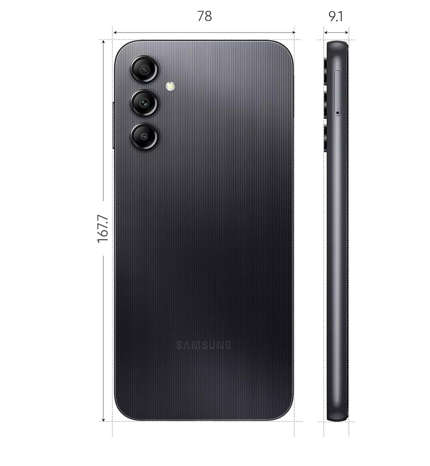 Samsung Galaxy A14 4G Smartphone – 4GB RAM, 64GB Storage, Black - (AU Version)