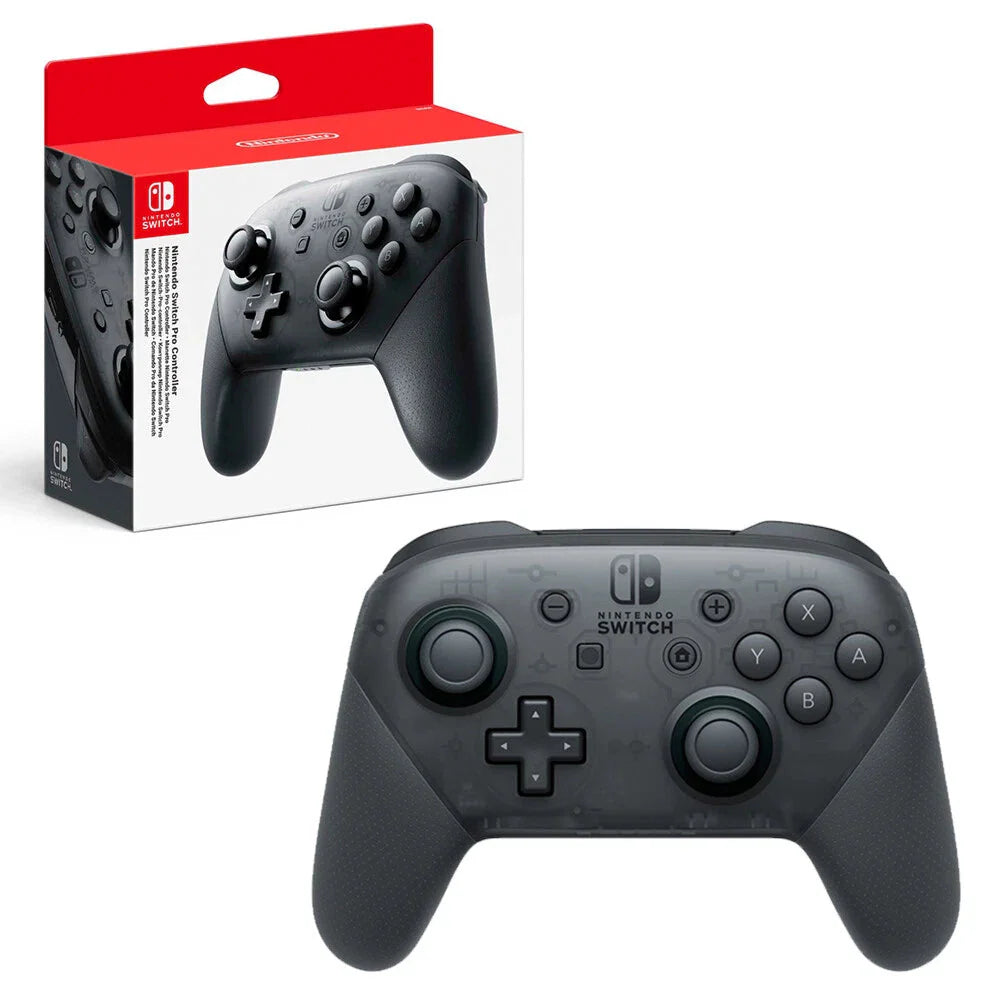 Nintendo Switch Pro Controller – Black – New (Box Damage) Nintendo