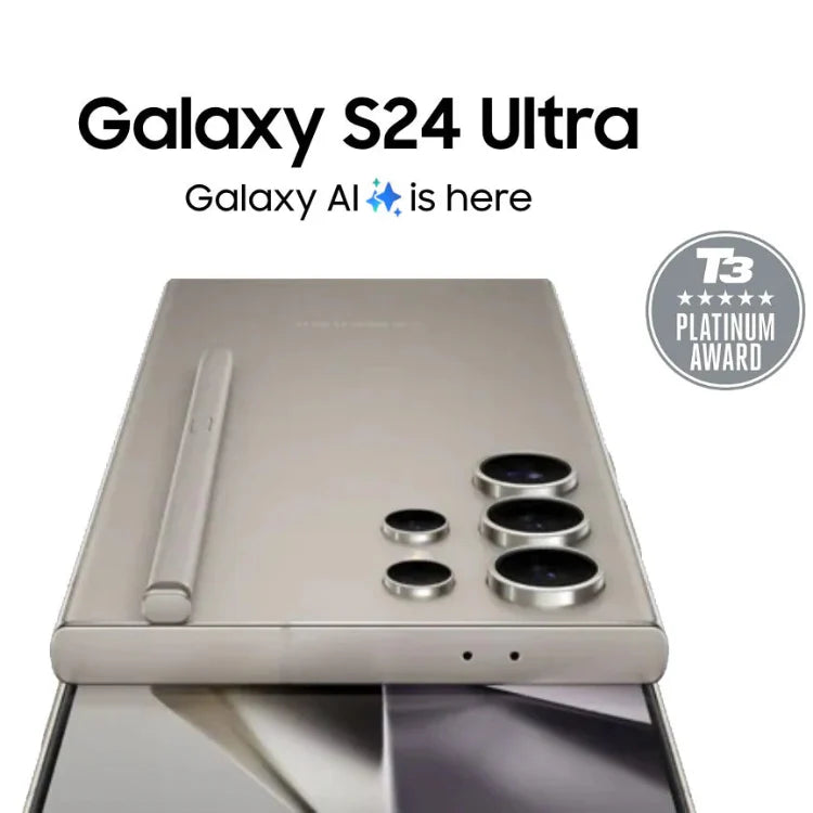Samsung Galaxy S24 Ultra – 256GB – Titanium Gray - Pristine Refurbished