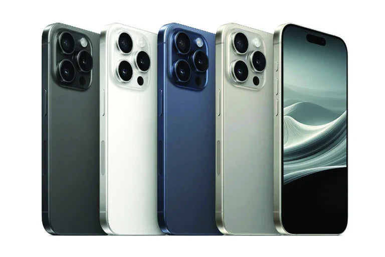 Apple iPhone 15 Pro Max - 256GB, 512GB, 1TB - Black, White, Blue & Natural Titanium - 100% battery - Pristine - Refurbished