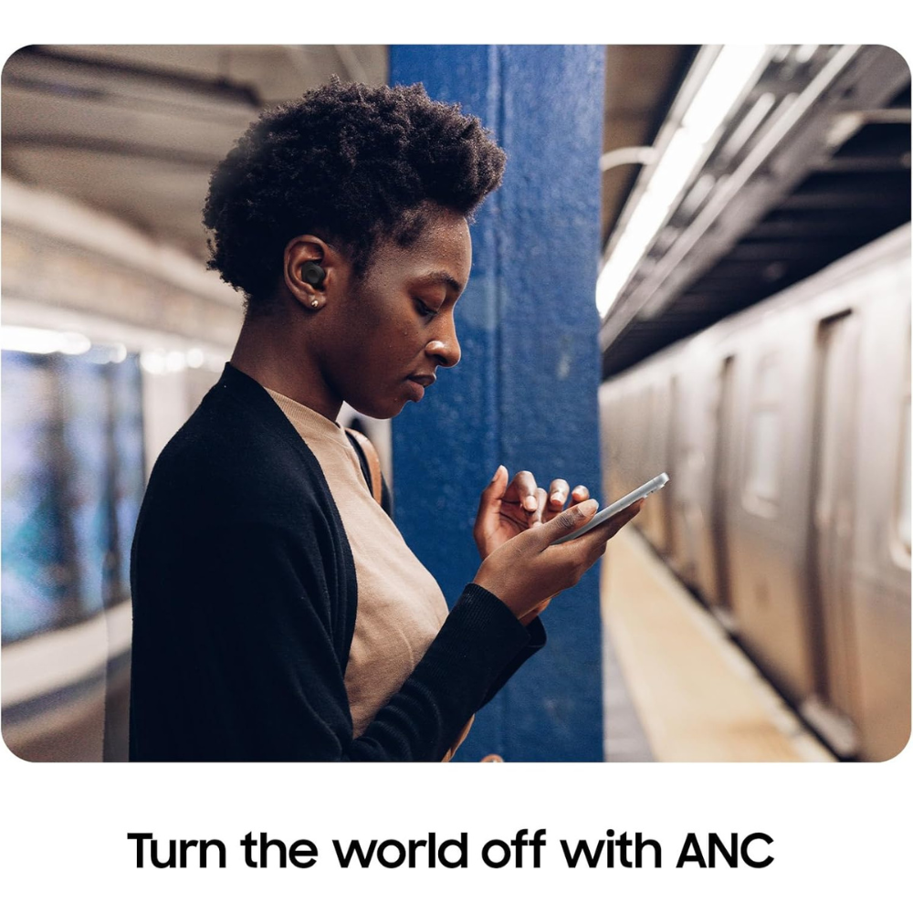 Samsung Galaxy Buds FE Wireless Earbuds with ANC & Deep Bass - Graphite