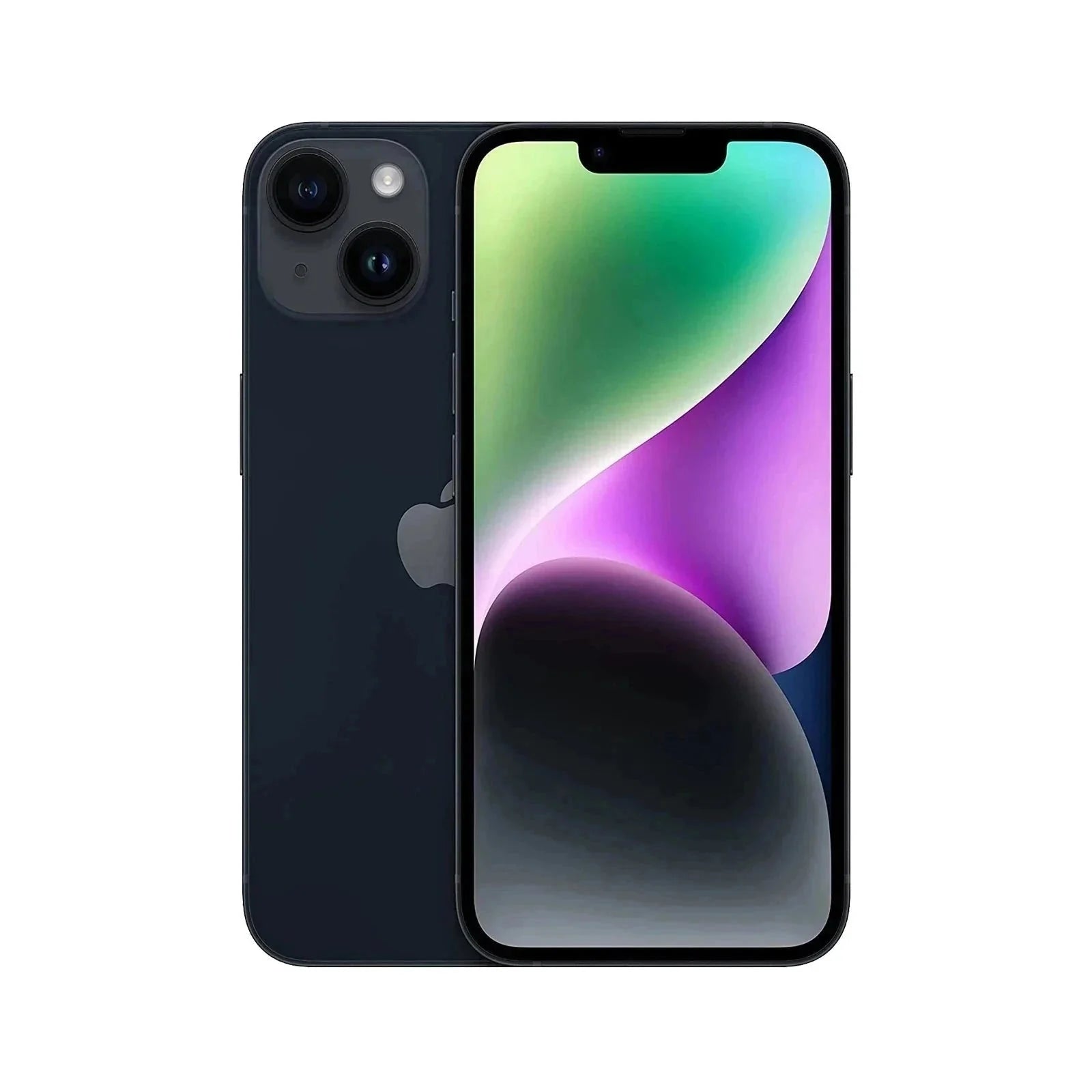 Apple iPhone 14 Plus - 128GB / 256GB / 512GB - Midnight, Starlight, (PRODUCT)RED, Blue, Purple, Yellow with 100% battery - Pristine - Refurbished Apple