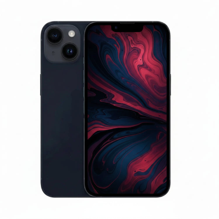 Apple iPhone 14 Plus - 128GB / 256GB / 512GB - Midnight, Starlight, (PRODUCT)RED, Blue, Purple, Yellow with 100% battery - Pristine - Refurbished Apple