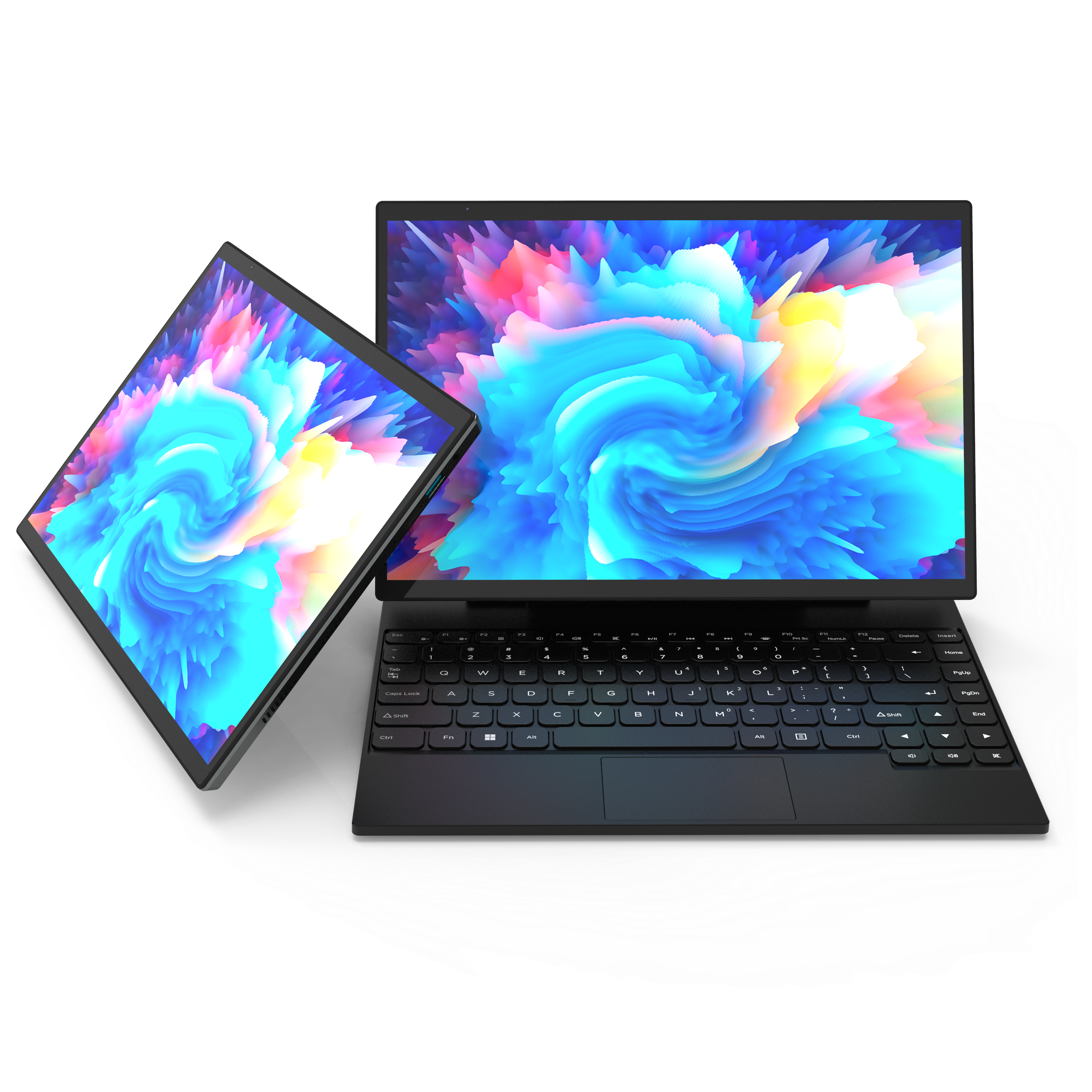 Trion Canvas Pro 14" 2-in-1 Touch Screen Laptop 12th Gen Intel Celeron-N95 16GB 512GB SSD Windows 11 - Grey (Refurbished Grade - A) Trion