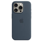 Apple iPhone 15 Pro Silicone Case with MagSafe Storm Blue (Copy) Tristar
