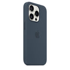 Apple iPhone 15 Pro Silicone Case with MagSafe Storm Blue (Copy) Tristar