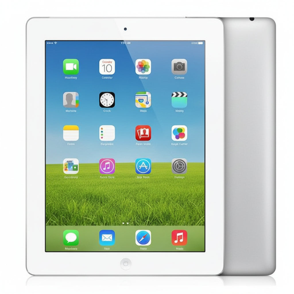 Apple iPad 4th Generation 16GB - Silver - Wi-Fi - Pristine - Refurbished