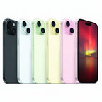 Apple iPhone 15 - 128GB / 256GB / 512GB - Pink, Yellow, Blue, Green & Black - Excellent - Refurbished