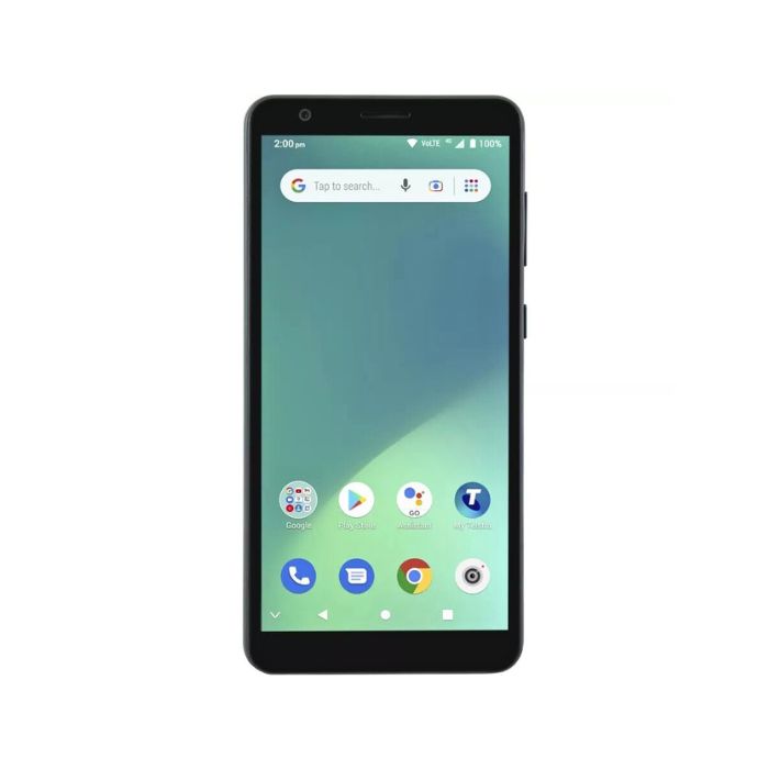 Telstra Essential Smart 4 – 4G/4GX, 5.5″ Screen, 32GB, Android, Black - Excellent - Refurbished Telstra