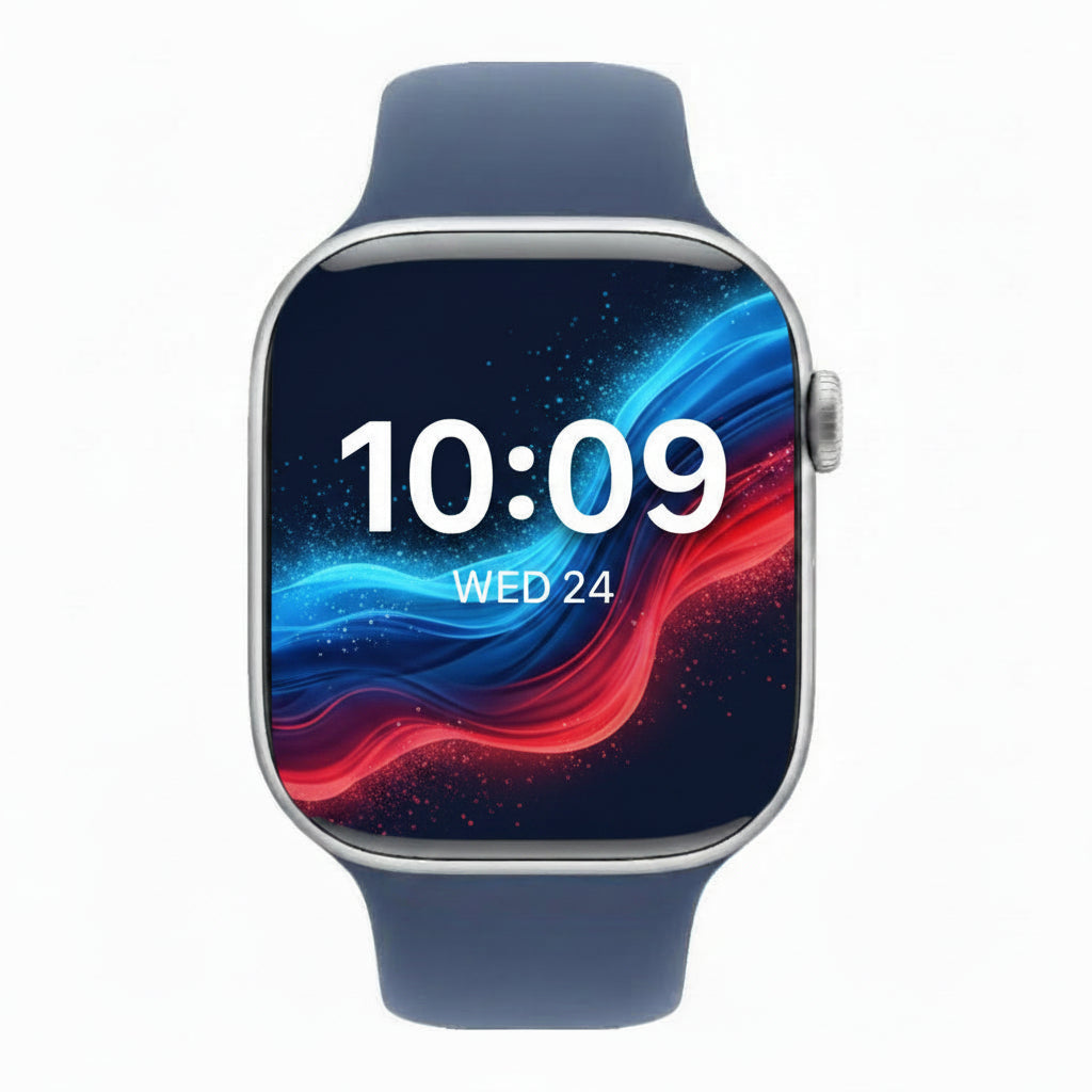 Apple Watch Series 10 42mm - GPS + Cellular - Silver Blue Apple