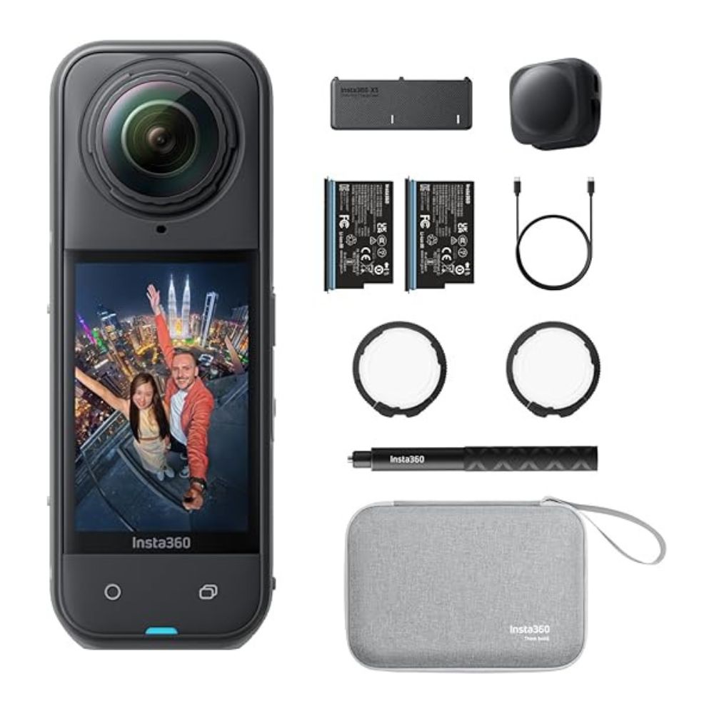 Insta360 X5 8K 360 Action Camera Essentials Bundle Insta360