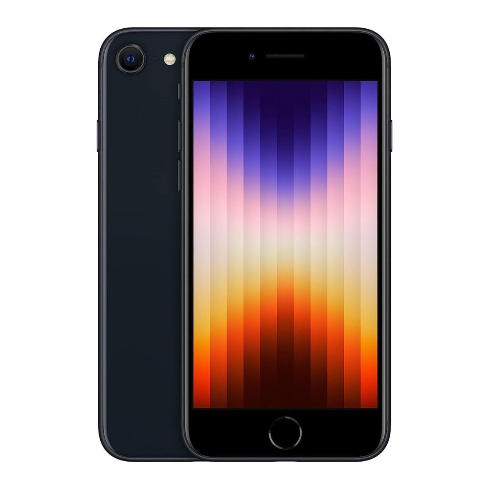 Apple iPhone SE 3rd Gen (2022) - 64GB - Black - Pristine - Refurbished