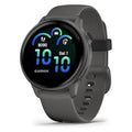 Garmin vivoactive 6 GPS Smartwatch – Pebble Grey with Slate Band Garmin