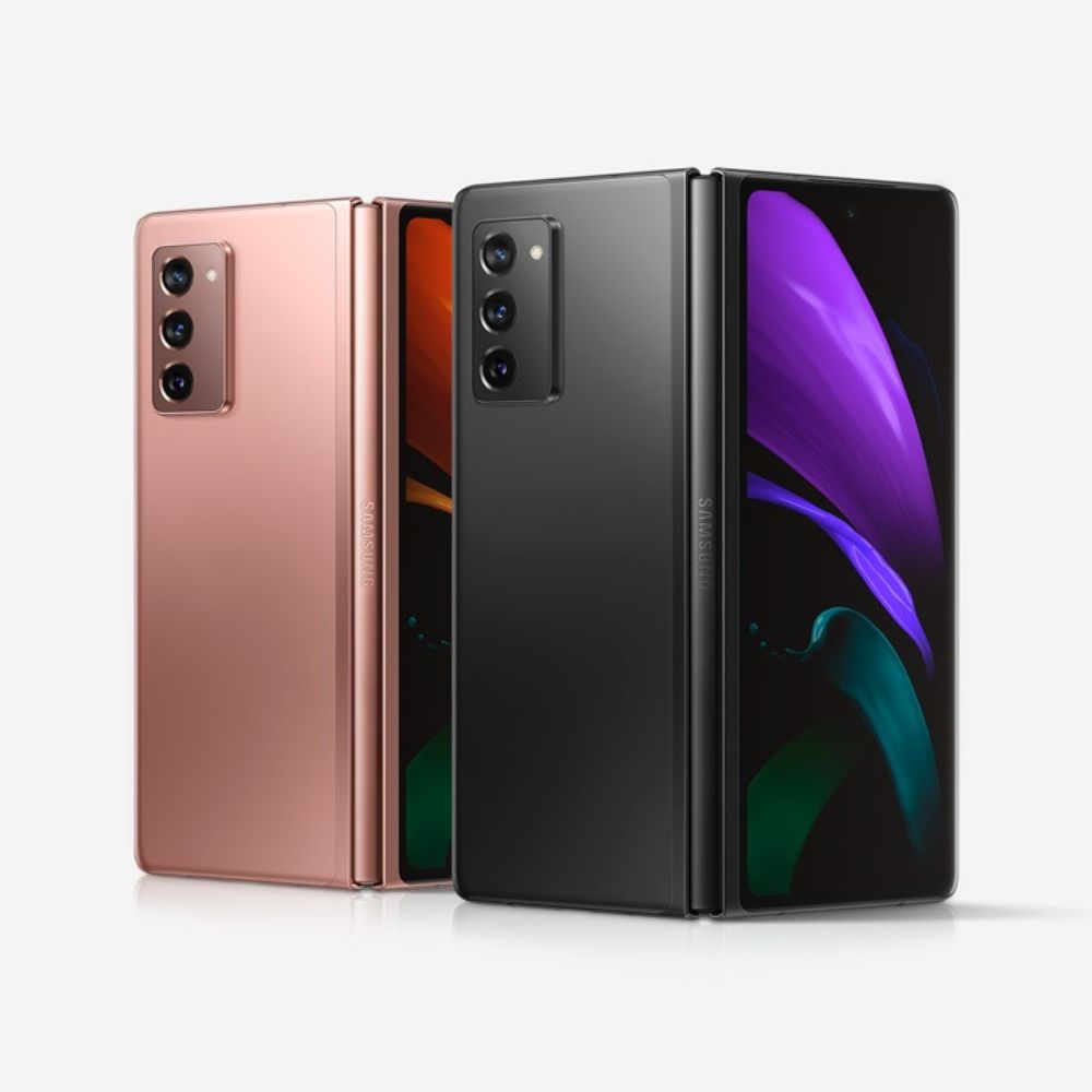 Samsung Galaxy Z Fold 2 – Foldable Smartphone - 256GB/512GB, Mystic Black, Mystic Bronze - Acceptable - Refurbished Samsung