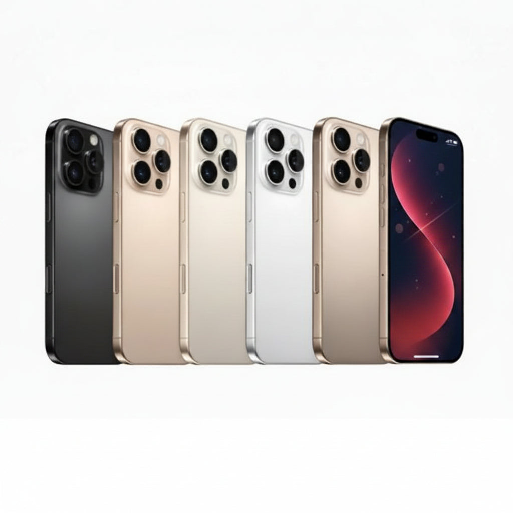 Apple iPhone 16 Pro -  128GB, 256GB, 512GB, 1TB - Black, White, Desert & Natural Titanium