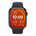 Apple Watch Series 9 45MM GPS + Cellular - Aluminum Case Midnight Sport band - Acceptable - Refurbished (Copy) Apple