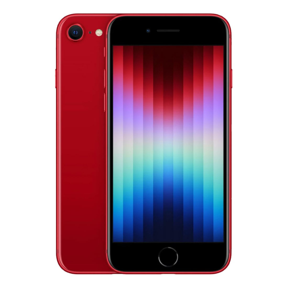 Apple iPhone SE (3rd Gen) A2783 - 4GB Ram - 64GB / 128GB / 256GB Storage - Midnight / Starlight / Red - Acceptable - Refurbished Apple